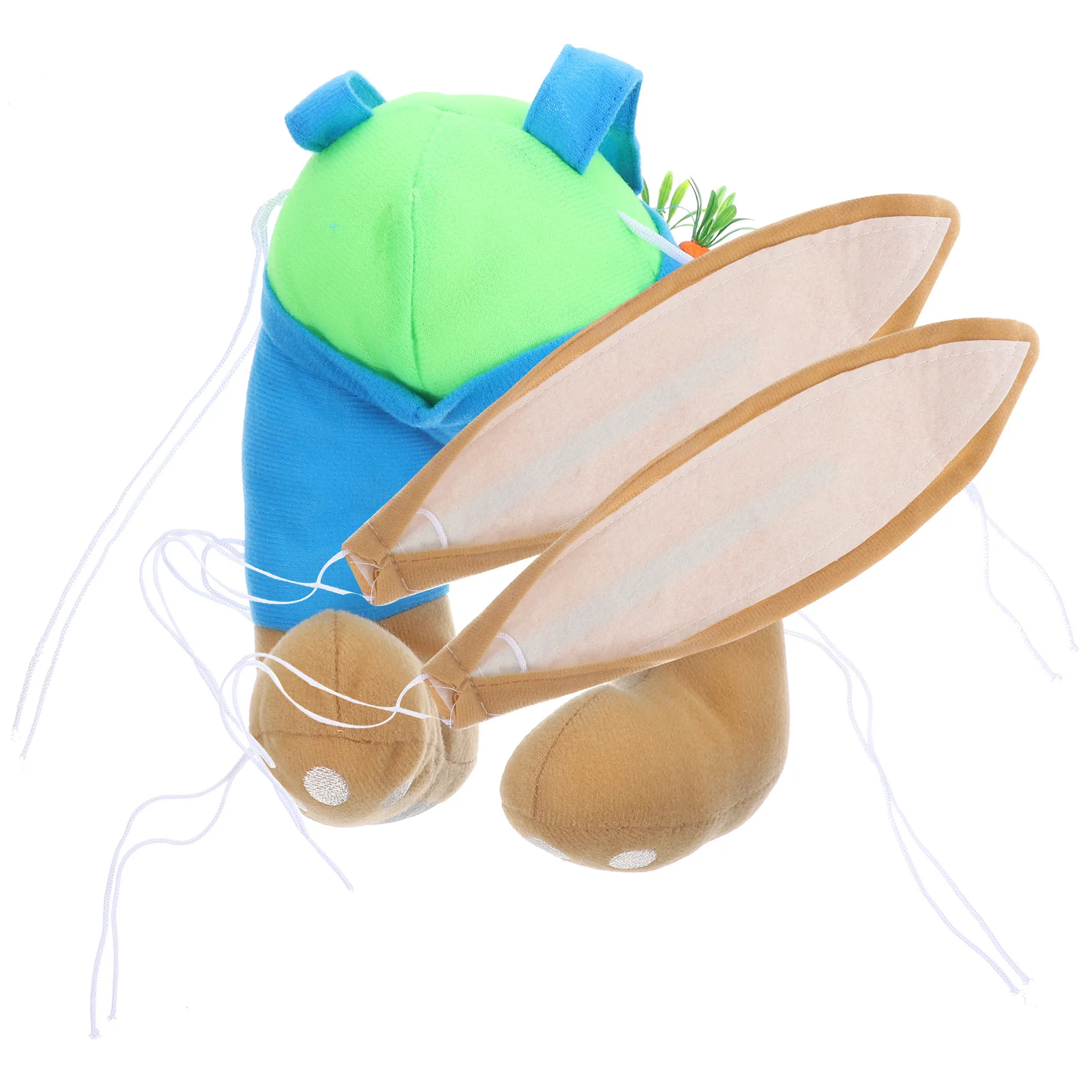 

1Set Bunny Easter Wreath Frame DIY Bunny Shaped Wreath Easter Festival Hanging Home Decoration Rabbit Flower Frame