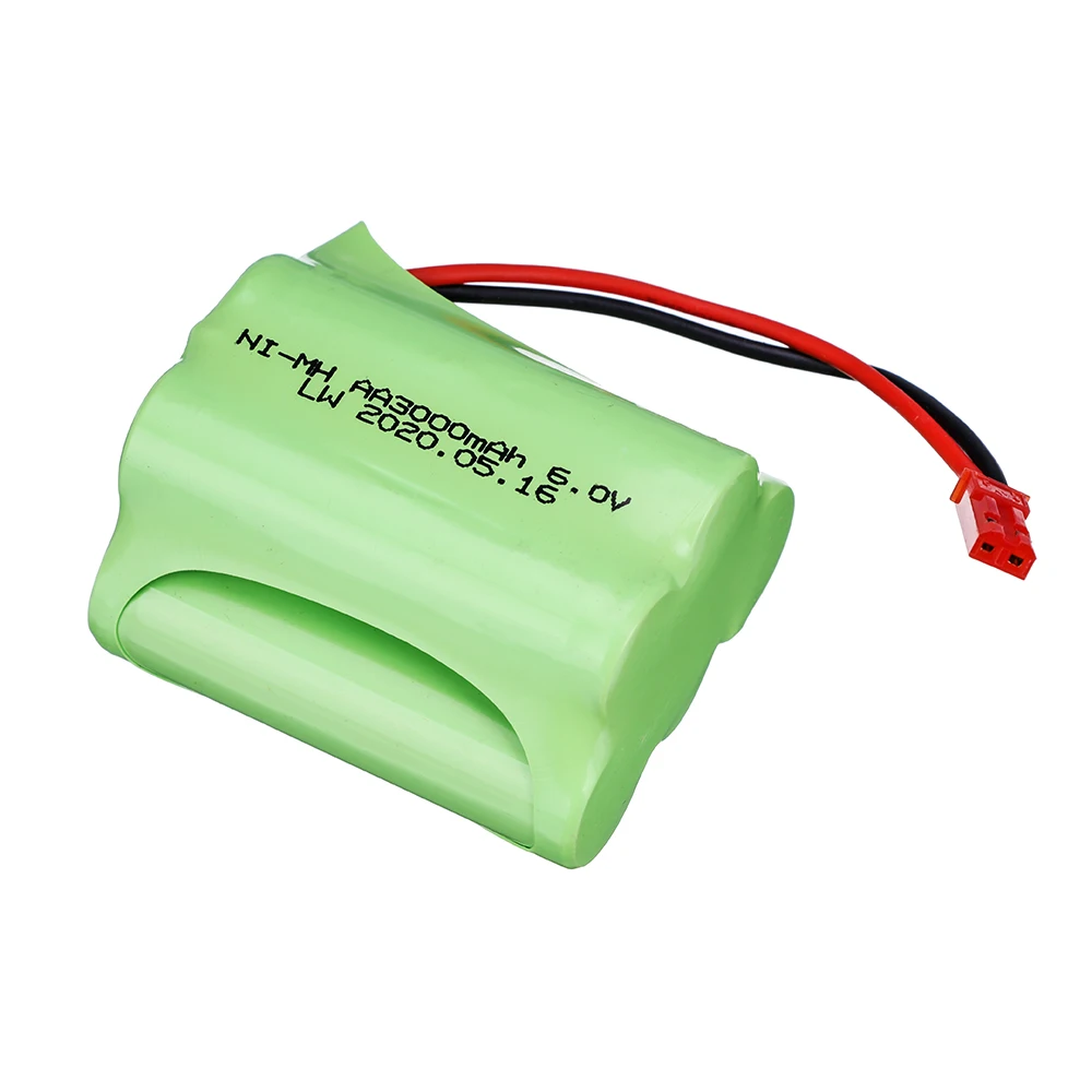 6v 3000mah wiederauf ladbarer Akku aa ni-mh 6v nimh Batterie für RC Spielzeug Autos Tank LKW Roboter Waffen Boote Batterie Ersatzteile