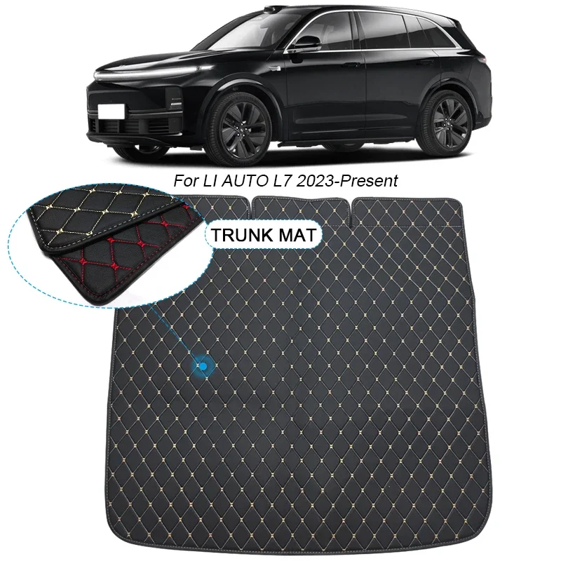 

Custom Car Trunk Main Mat For LI AUTO L7 2023 2024 2025 Waterproof Anti Scratch Non-slip Protect Cover Internal Auto Accessory