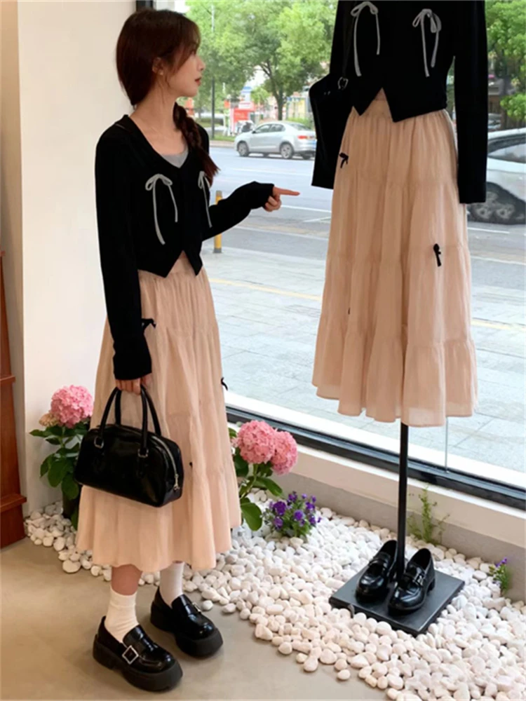 

Модная юбка-карандаш женская, весенняя новинка, универсальная, длинная юбка для повседневной носки, с завышенной талией, А-силуэт