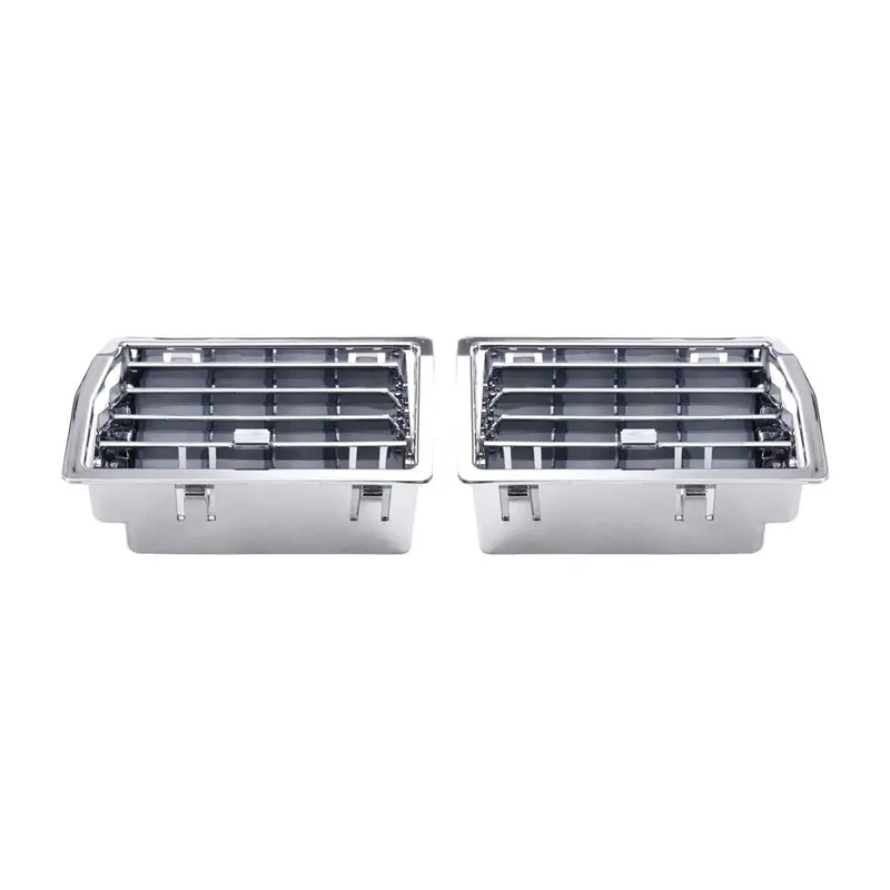A20K-Show Par de Tampas Cromadas para Ventilação Inferior da Carenagem para Honda Goldwing GL1500 1988-2000 Motocicleta Street Bike 52-552 Fresh Air Vent
