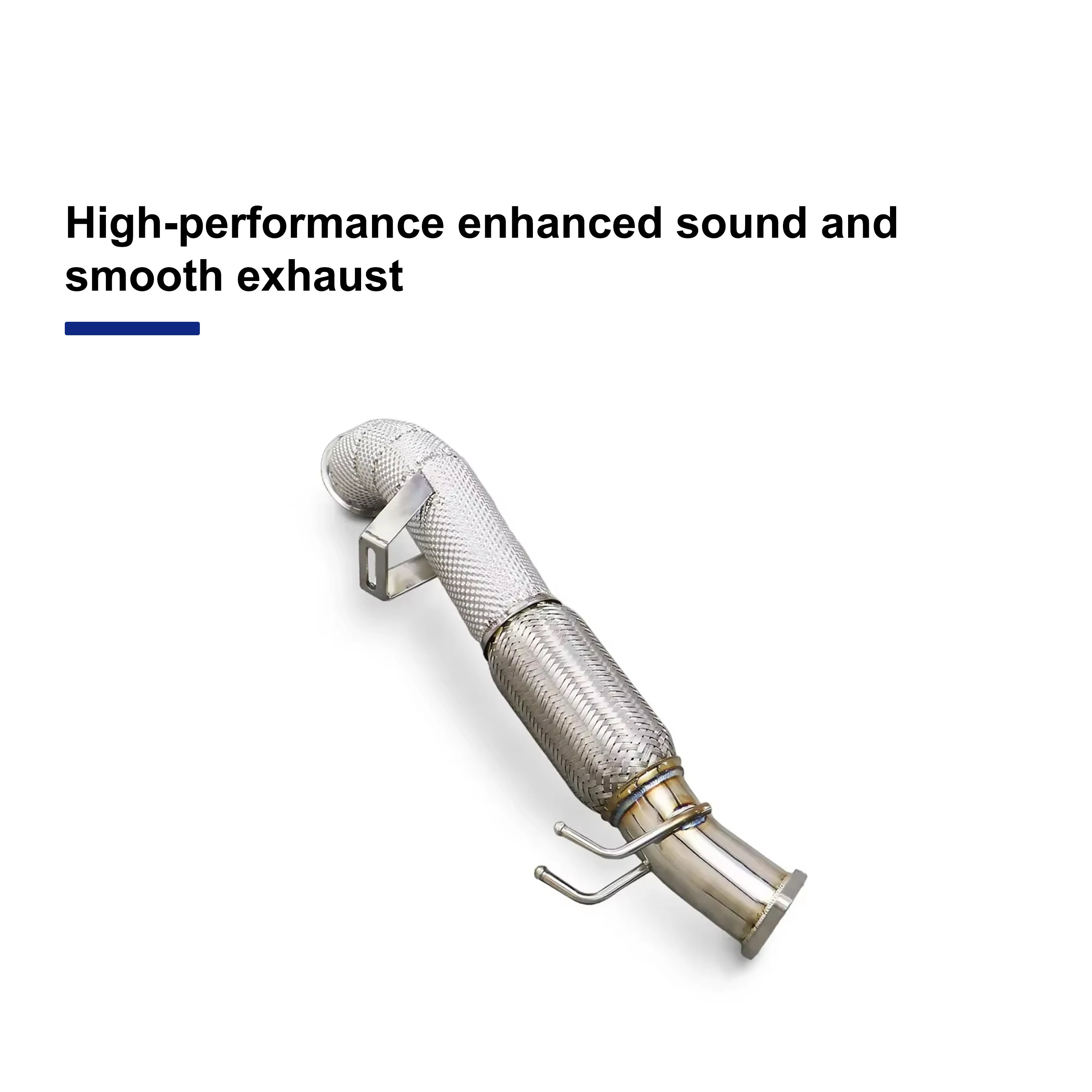 ACE Passend für Ford Focus MK4 ST 2.3T Hochleistungs-Downpipe SUS304 Auspuffrohr Verlustfreie Installation Auto-Zubehör – Detail 5