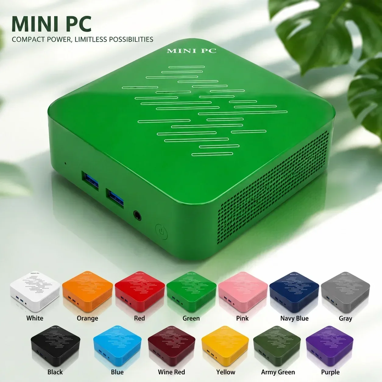 Mini PC Intel I9 10980HK Processor 16GB RAM 1TB 2TB SSD 4K WiFi6 Efficient Cooling Mini Host For Business Office Family Work