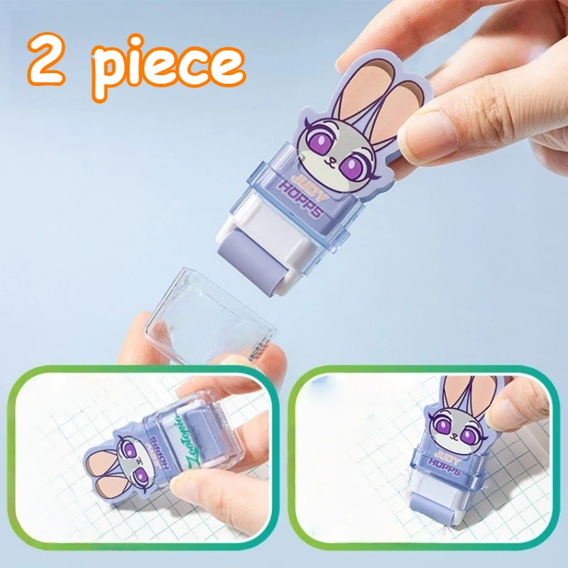 disney Judy&Nick art sets,Erasers set,school&Office Supplies, Suitable for Gift,reward,for erasing, revising and painting