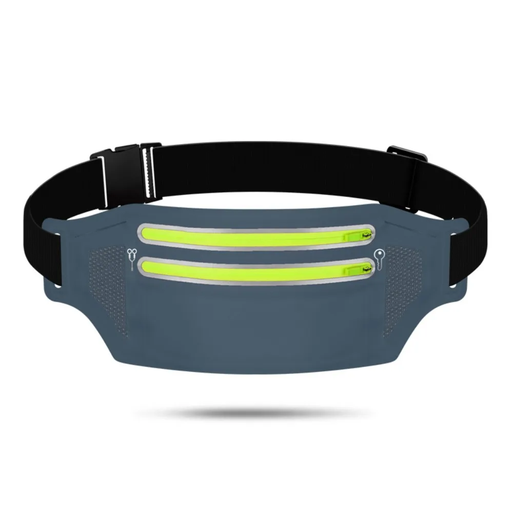 Ultra-Thin Sports Waist Bag High Elastic Multifunctional Running Phone Bag Storage Large Capacity Sports Phone Bag Sports Wear