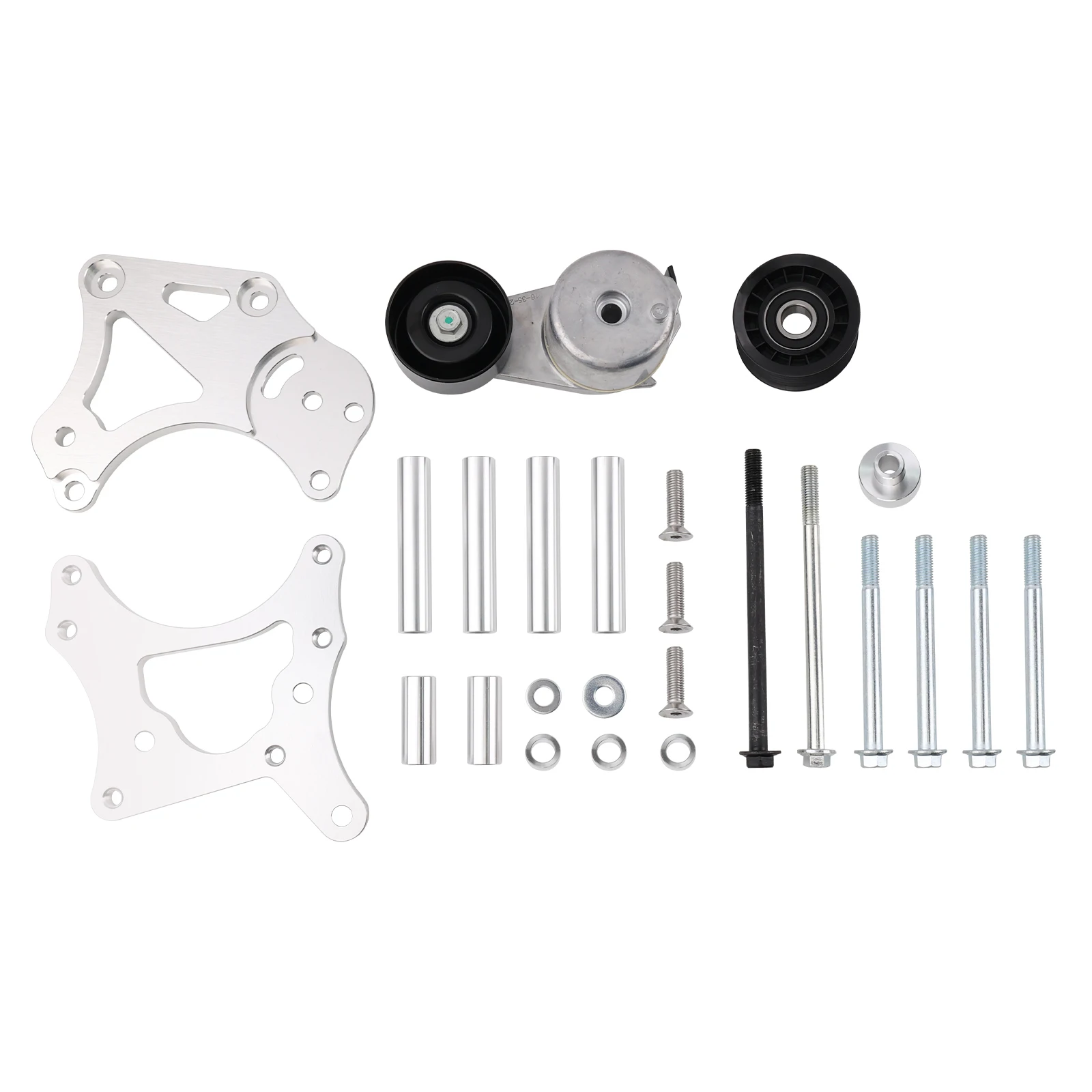 factory supply A/C Billet Alternator Bracket LS Swap 551780-3 551779-3 for SUV TRUCK S10 LS1 LS3 LSX LQ4 LQ9 4.8L 5.3L 6.0L - view 6