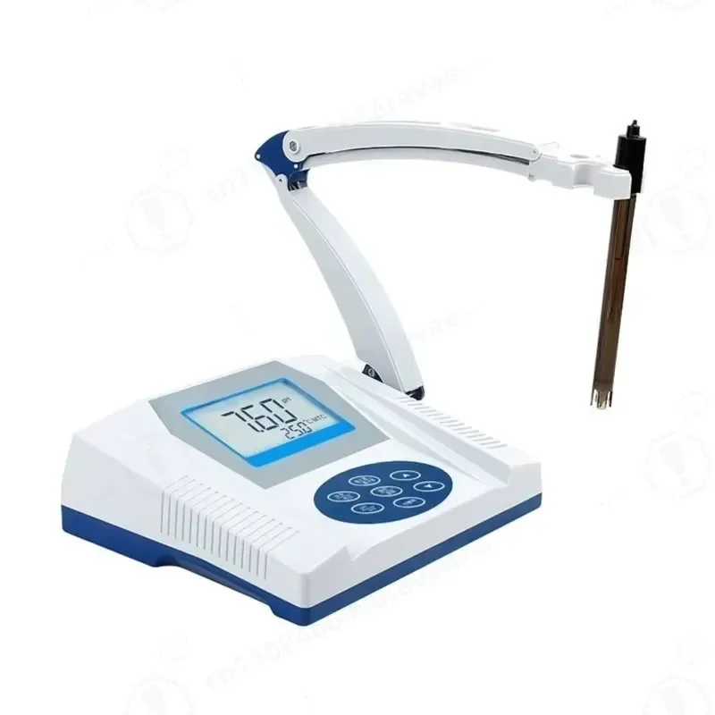 Digital Display Desktop pH Meter High Precision Acidity Alkalinity Tester Water Quality Analyzer for Laboratory Use