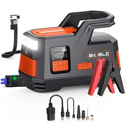 Car Jump Starter Air Pump 150PSI 26800mAh Peak Current 4250A Car Battery Booster Tire Air Compressor
