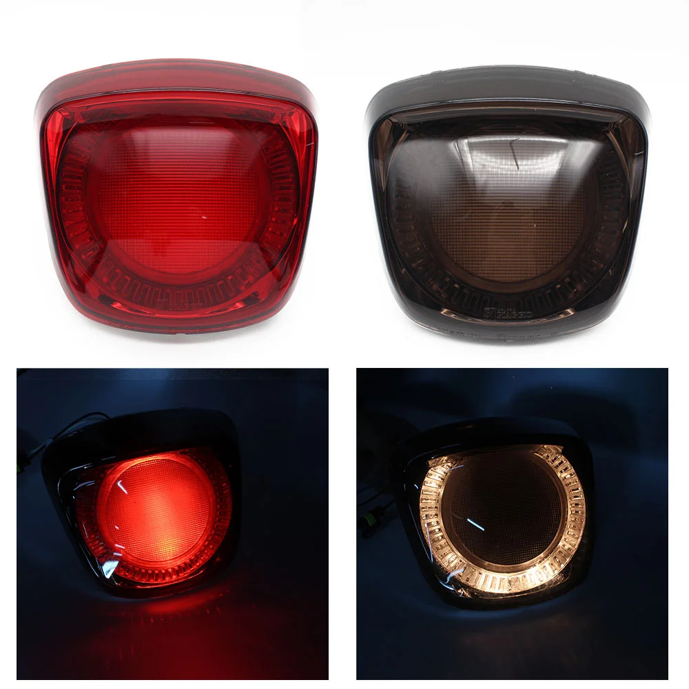 Motorcycle LED Tail Light Signal Color Changing Light for Vespa Spint Spring