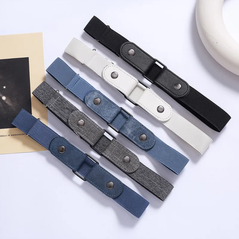 Invisible Belt Waist-cinching Jeans Can Significantly Reduce The Waistline. A Tightening Wonder with Adjustable Belt