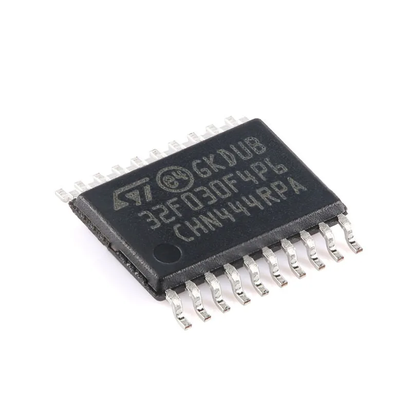 ST STM32F030F4P6TR, TSSOP‑20 Package, ARM Cortex‑M0 Core 32‑Bit Microcontroller MCU Chip