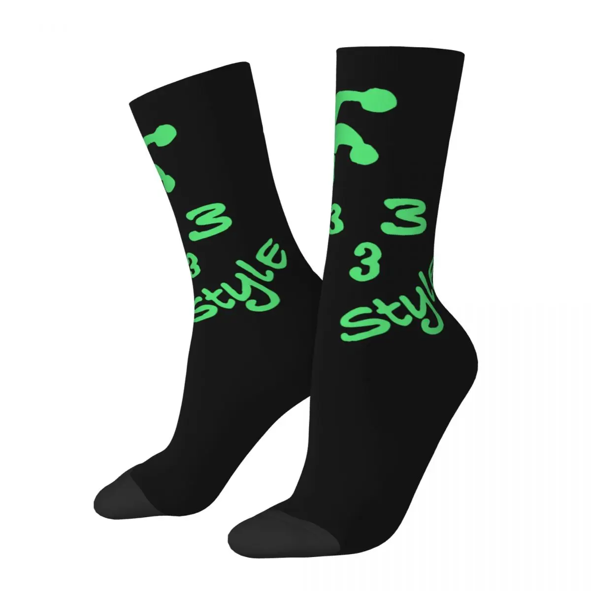 Crazy Design Bladee Drain Gang 333 Style Hero Of My Story Logo Basketball Socks Middle Tube Socks for Women Men Sweat Absorbing