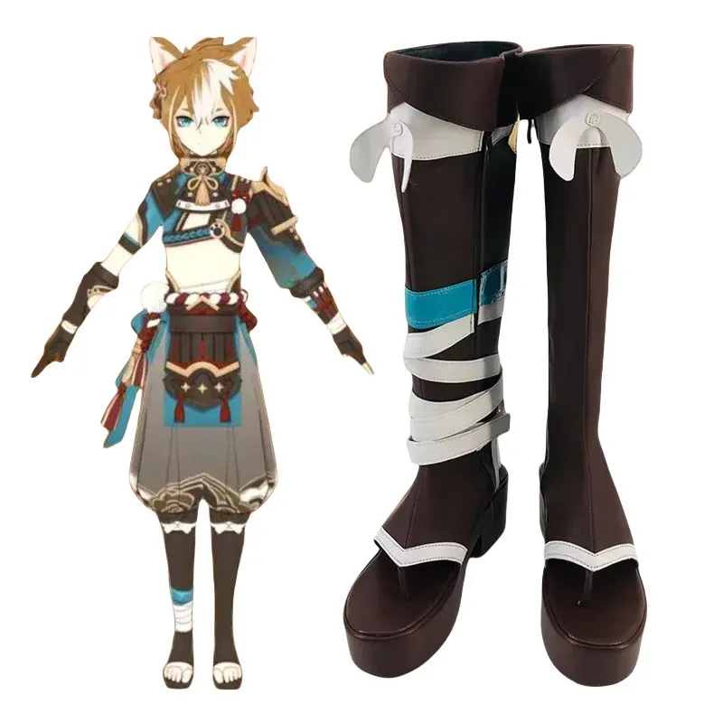 

Genshin Impact Gorou Cosplay Shoes Gorou Shoes
