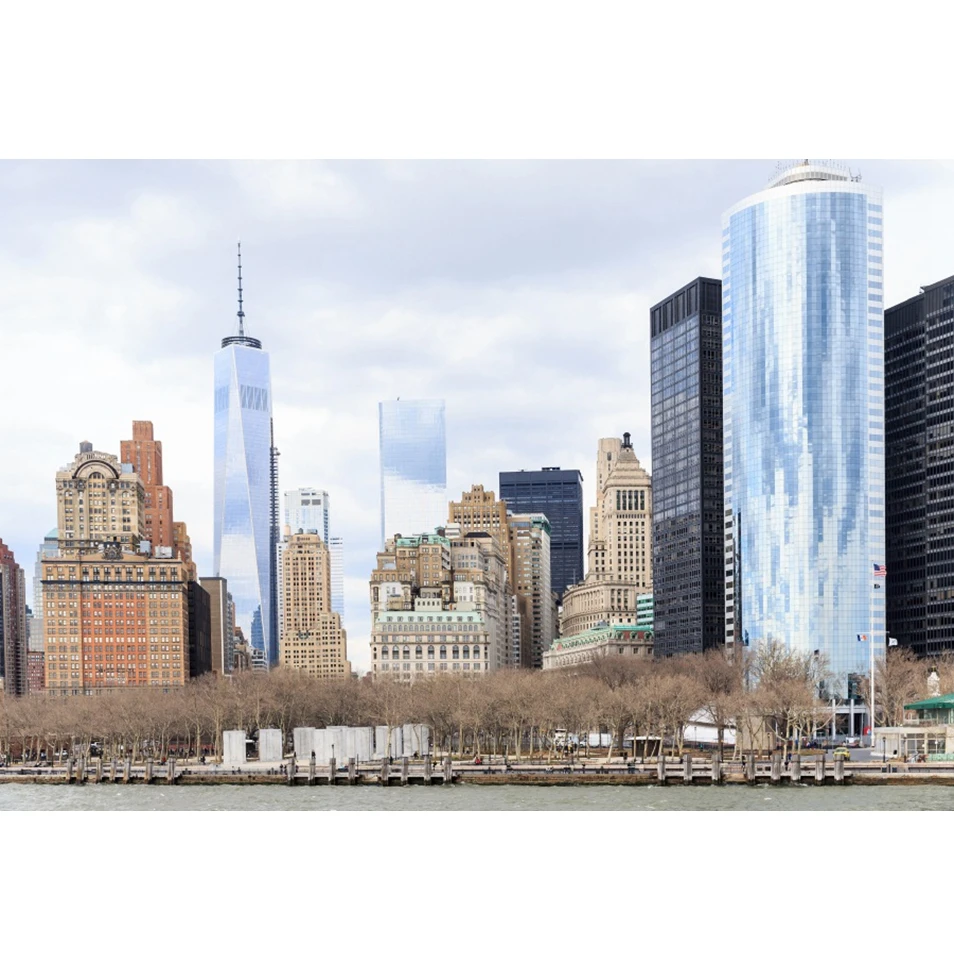 Modern City Buildings Backdrop Art Architecture Kids Adult Travel Portrait Photography Background Decor Banner Photo Studio Prop