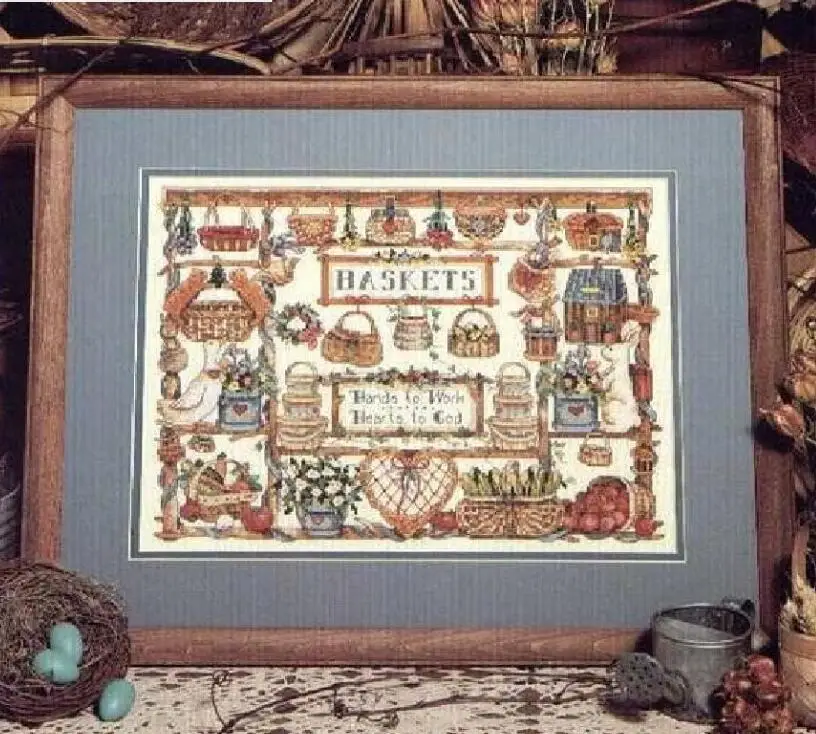 

DIM00238 Home Fun Cross Stitch Kit Package Greeting Needlework Counted Cross-Stitching Kits New Style Joy Sunday Kits Embroidery
