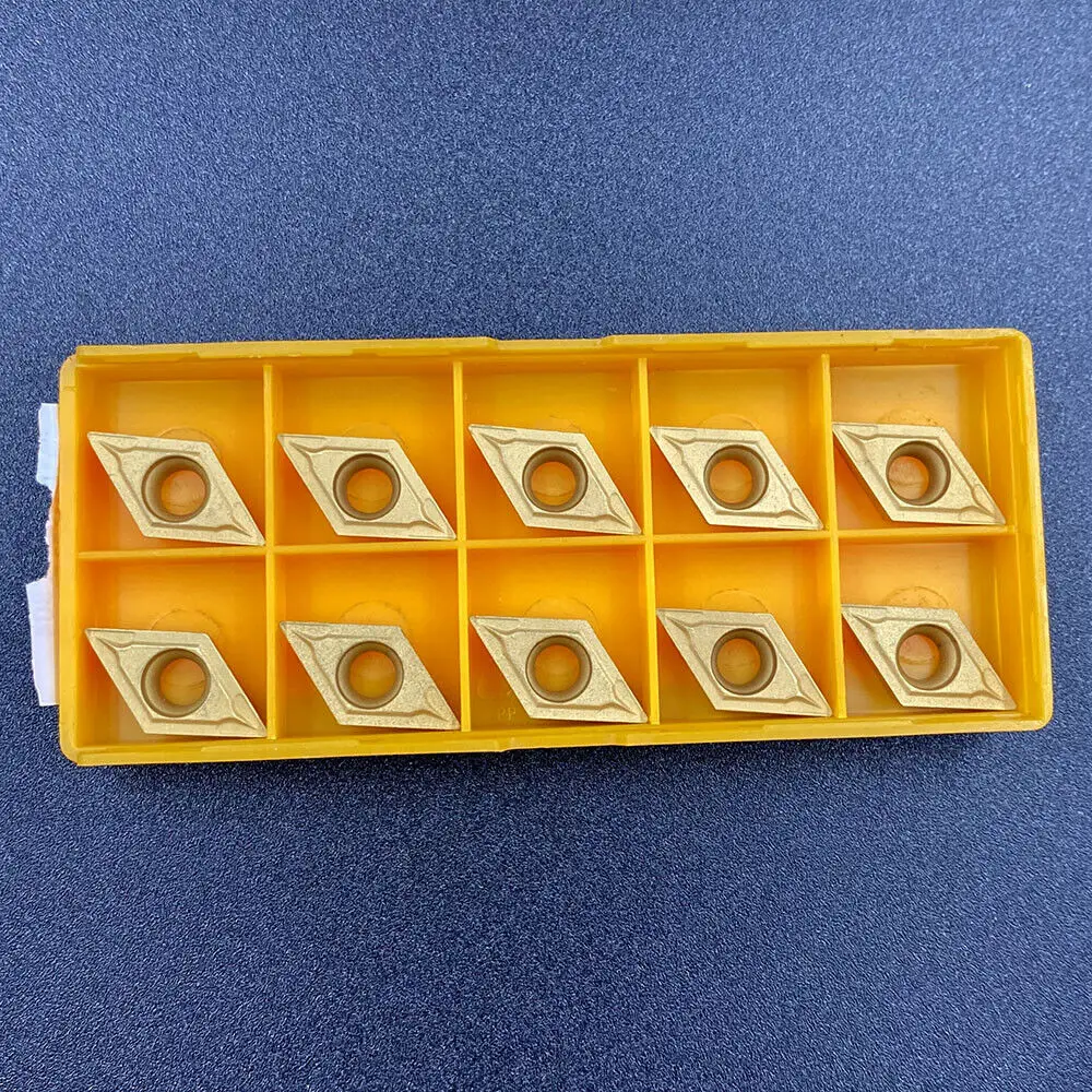 Imagem -05 - Carbide Turning Inserts Torno de Corte Ferramenta Dcmt11t304 Dcmt 32.51 10 Pcs