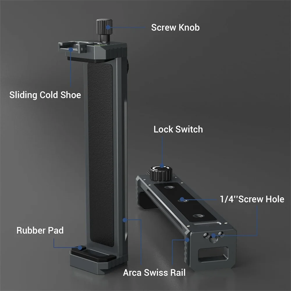 LEAPLIGHT for iPad Aluminum Tripod Mount Holder Tablet Tripod Mount w 1/4