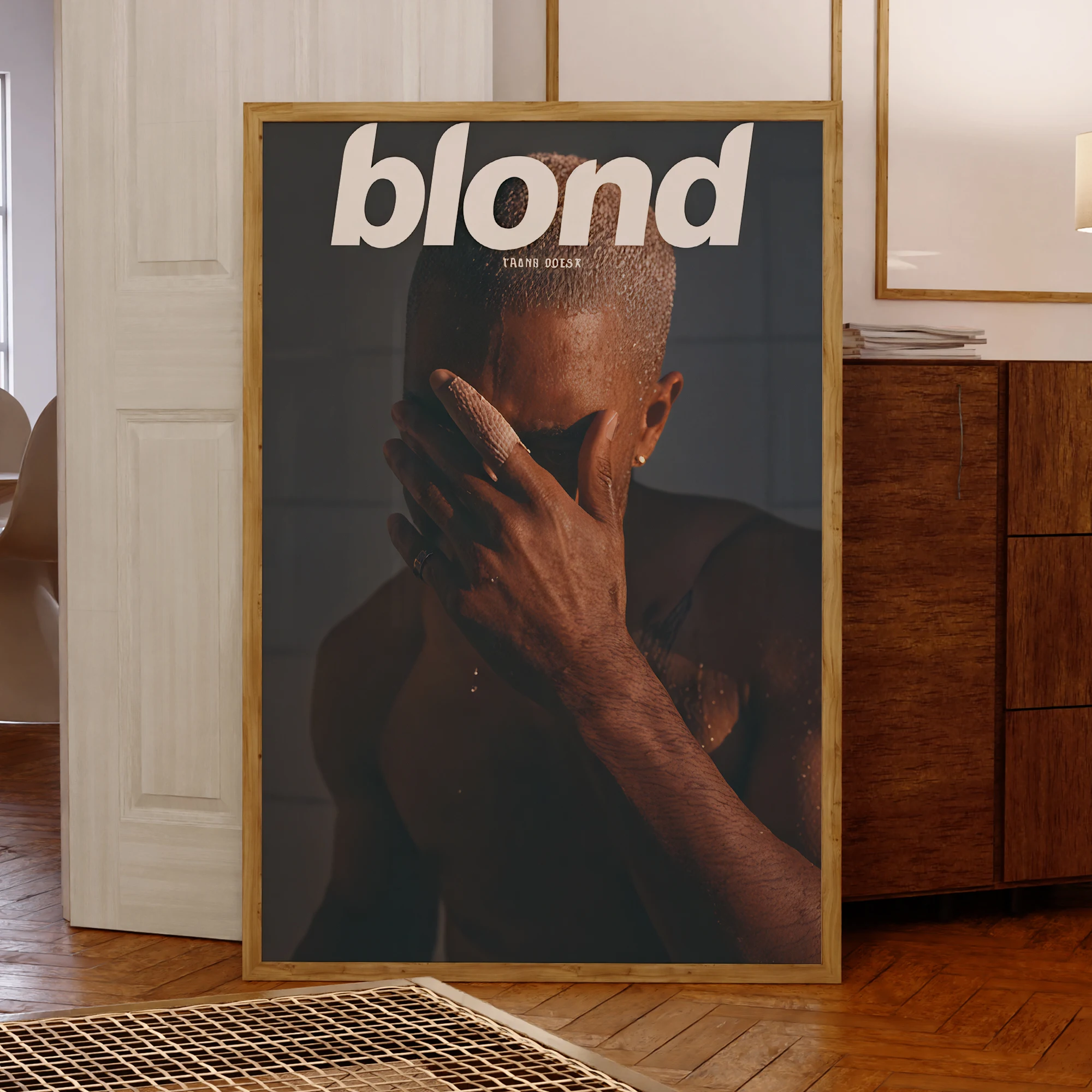Moderne Frank Ocean X Blond Poster Wand Kunstdrucke Leinwand Malerei Poster Bild Für Wohnzimmer Wasserdichte Wohnkultur