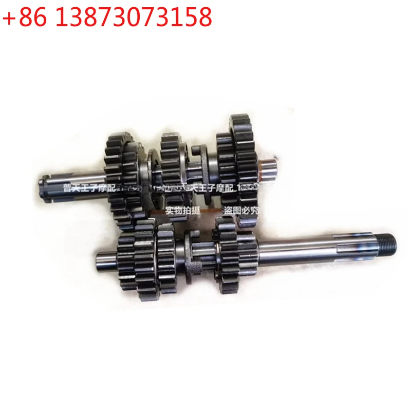 Motorcycle Main Countershaft Gearbox For QJIANG keeway Benelli TNT125 TNT135 BJ125-3E BJ125-3F Gear Box engine Teeth TNT 125 135