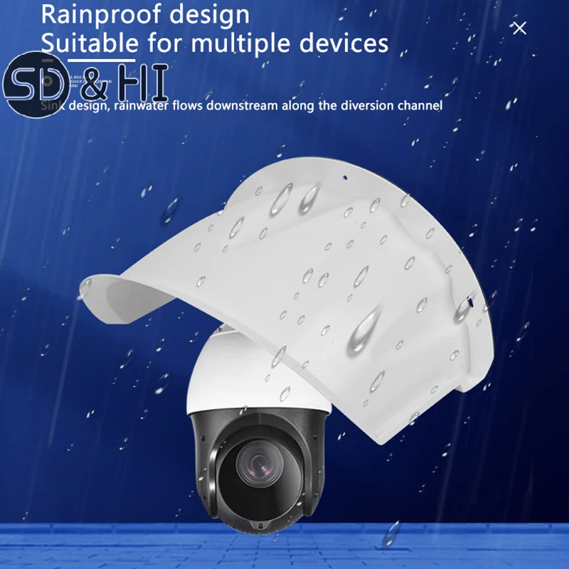 Protective Covers Shield Wall Waterproof Rainproof Cover CCTV Turret Dome Cameras Protection Box Security Camera Protection Case