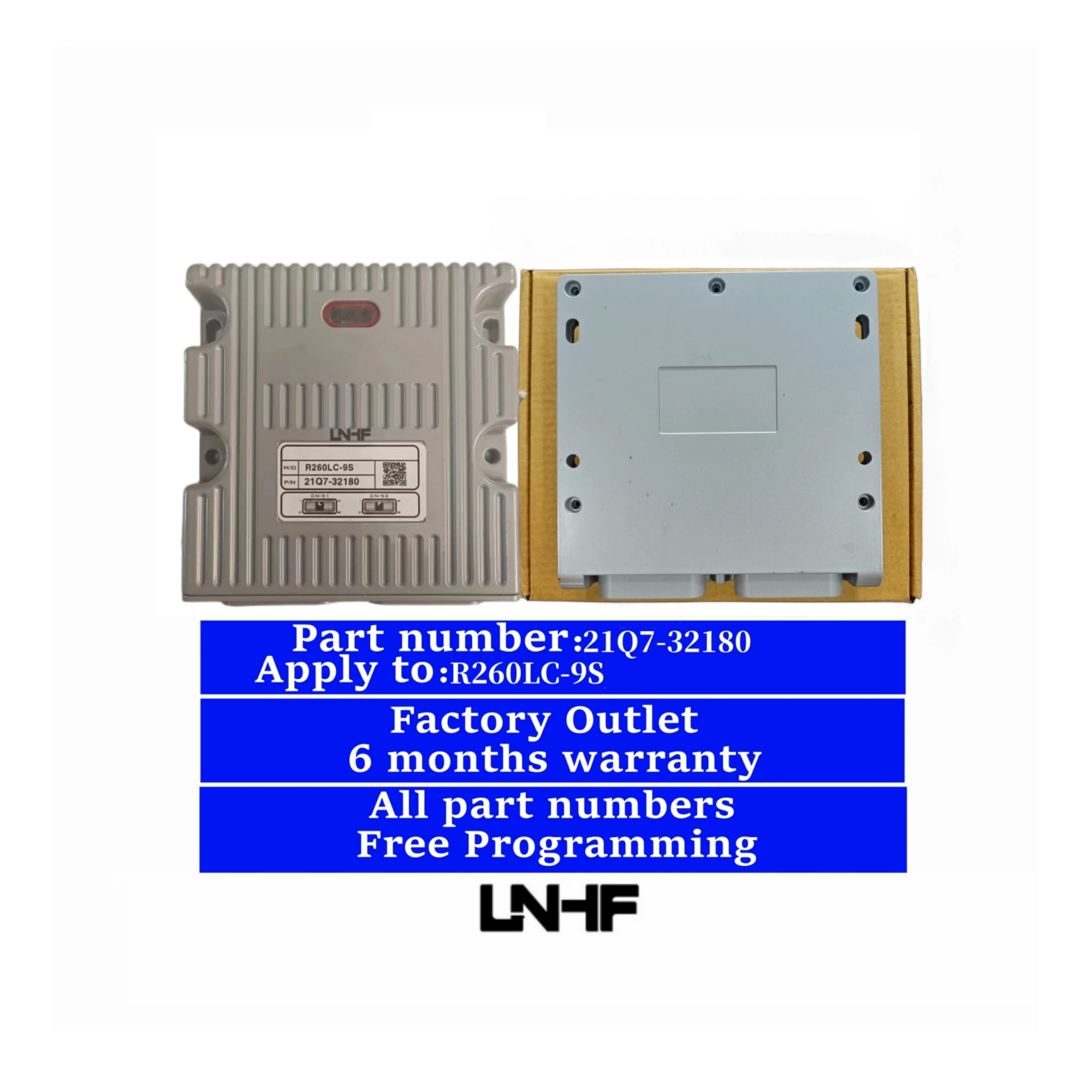 

LNHF Factory Outlet 21Q7-32180 R260LC-9S ECU ECM Electronic Control Unit Excavator 21Q7-32180 MCU