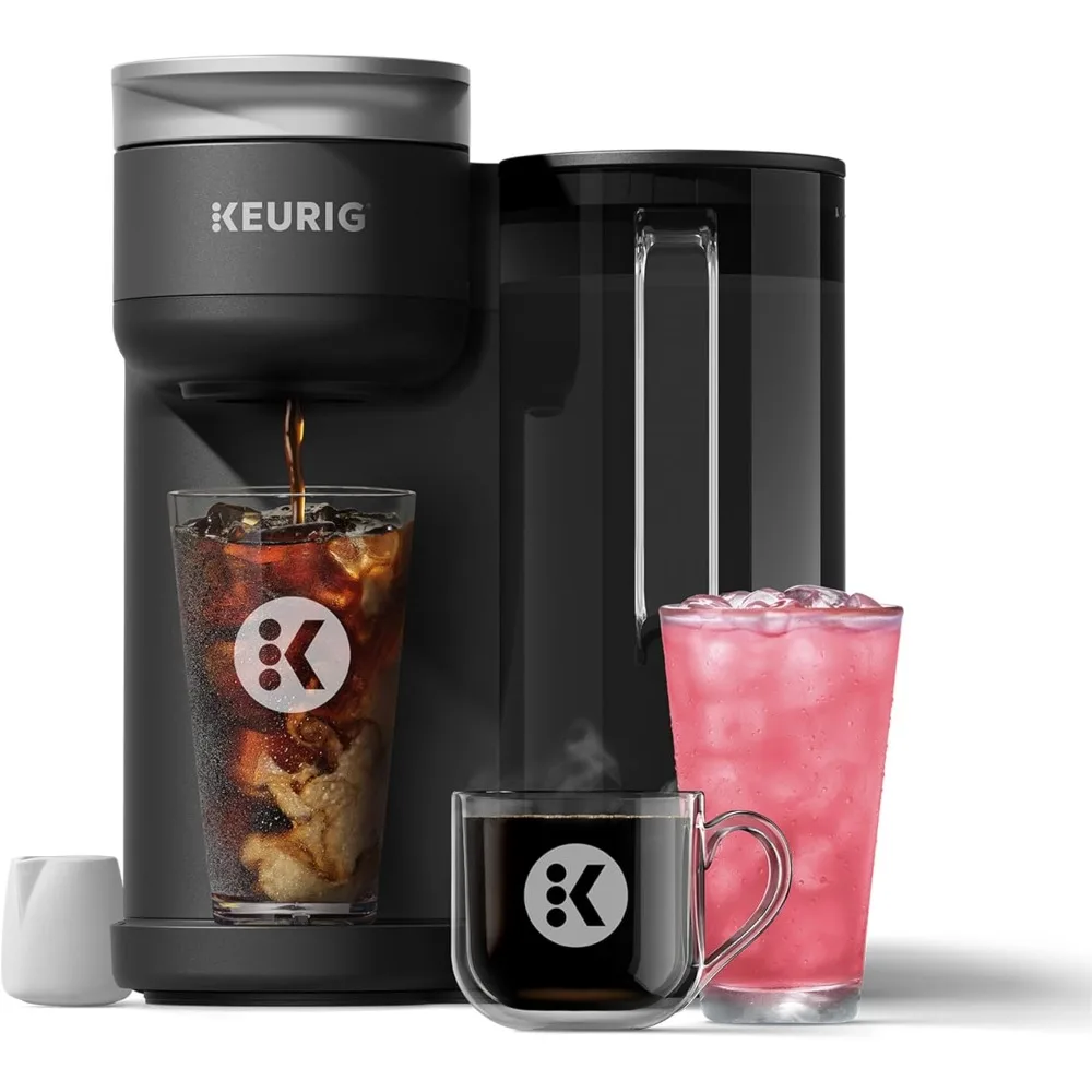 Keurig K-Brew+Chill Cafetera K-Cup monodosis helada o caliente con tecnología MultiStream y QuickChill, 70 oz. Rese extraíble