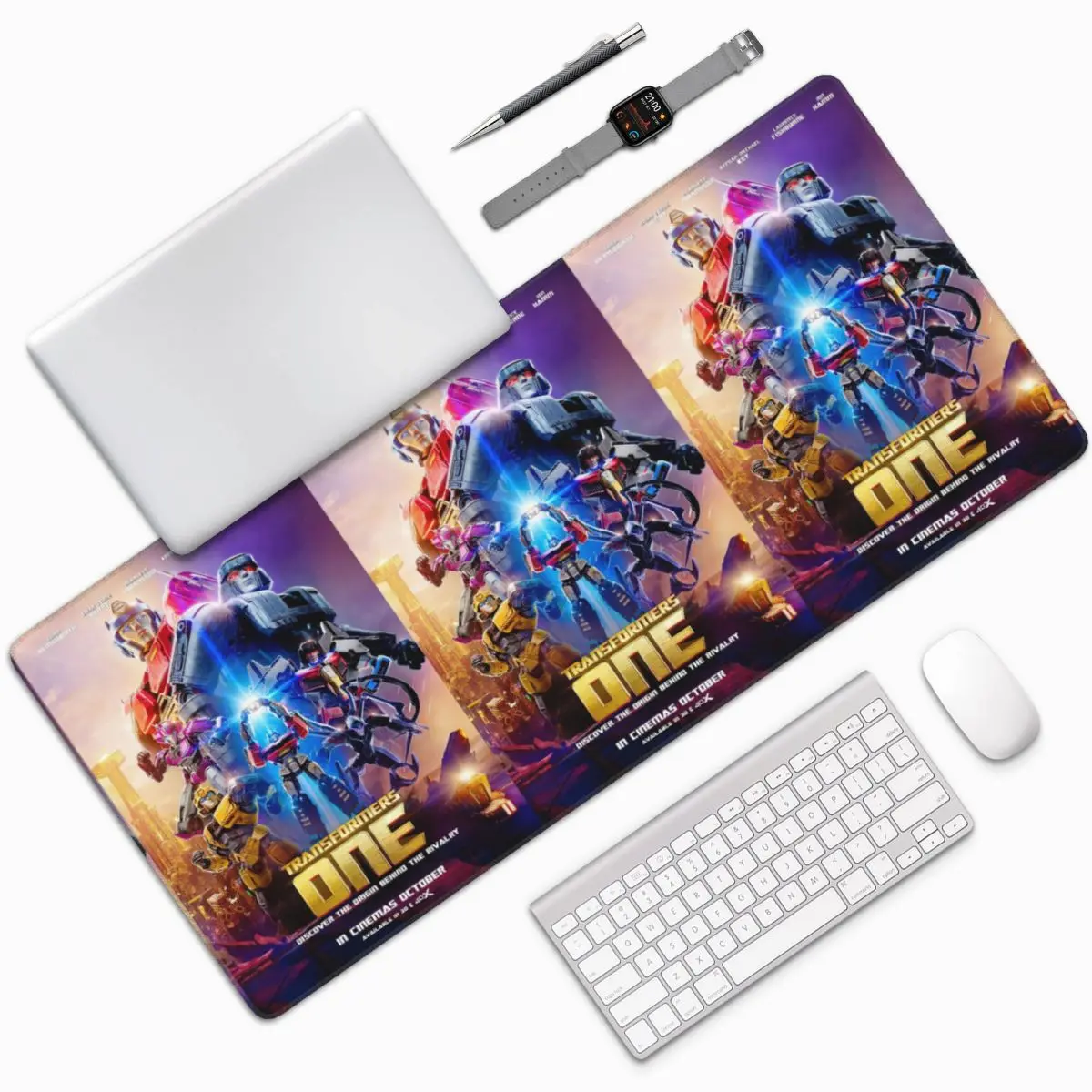 

Optimus Prime Large Mouse Pad Computer Keyboard Mouse Mat Gaming PC Laptop Desk Mat Office Accessories Table Mats