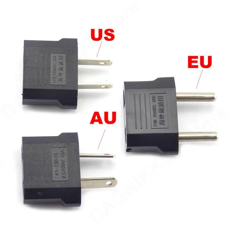 AC 110V-250V 6A Travel Adapter Power Plug Adapters Converter Travel Conversion Electrical Socket Outlet Plug Tool US EU AU Plug