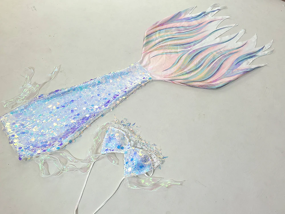 

Original Dreamy Glitter Gold Plated Mermaid Tail Swimsuit Aquarium Diving Shooting Training Mermaid Tail Tailored Mermaid Tail