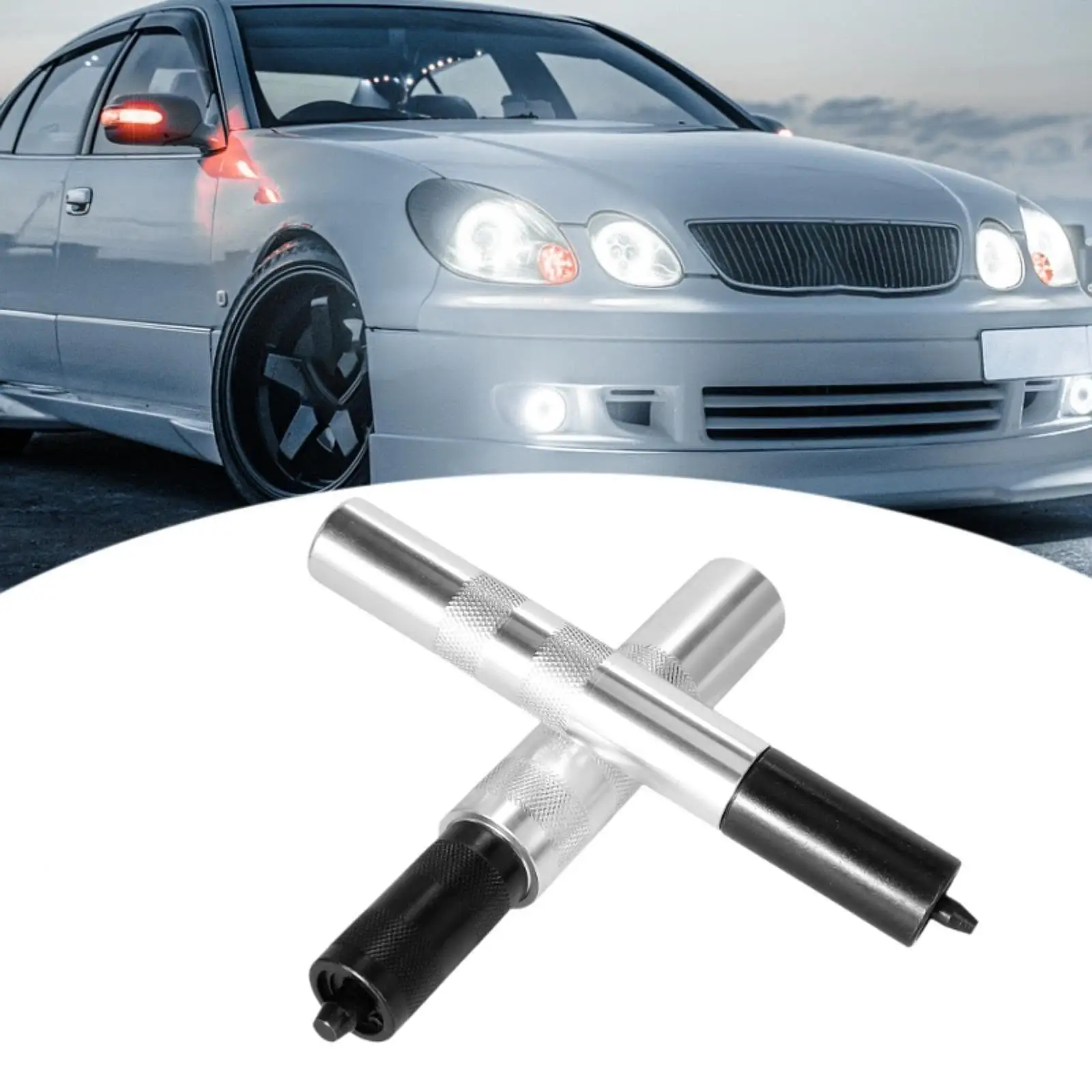 

2Pcs Valve Keeper Remover and Installer Tool 36340 Direct Replace Easy to Install Sturdy Repair for Toyota Four Cylinder