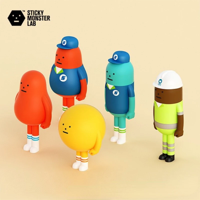 Exclusive Sticky Monster Life Series 24 Hours Convenience Store Minimart SML Lifes Figure Creative Decoration Limited Edition