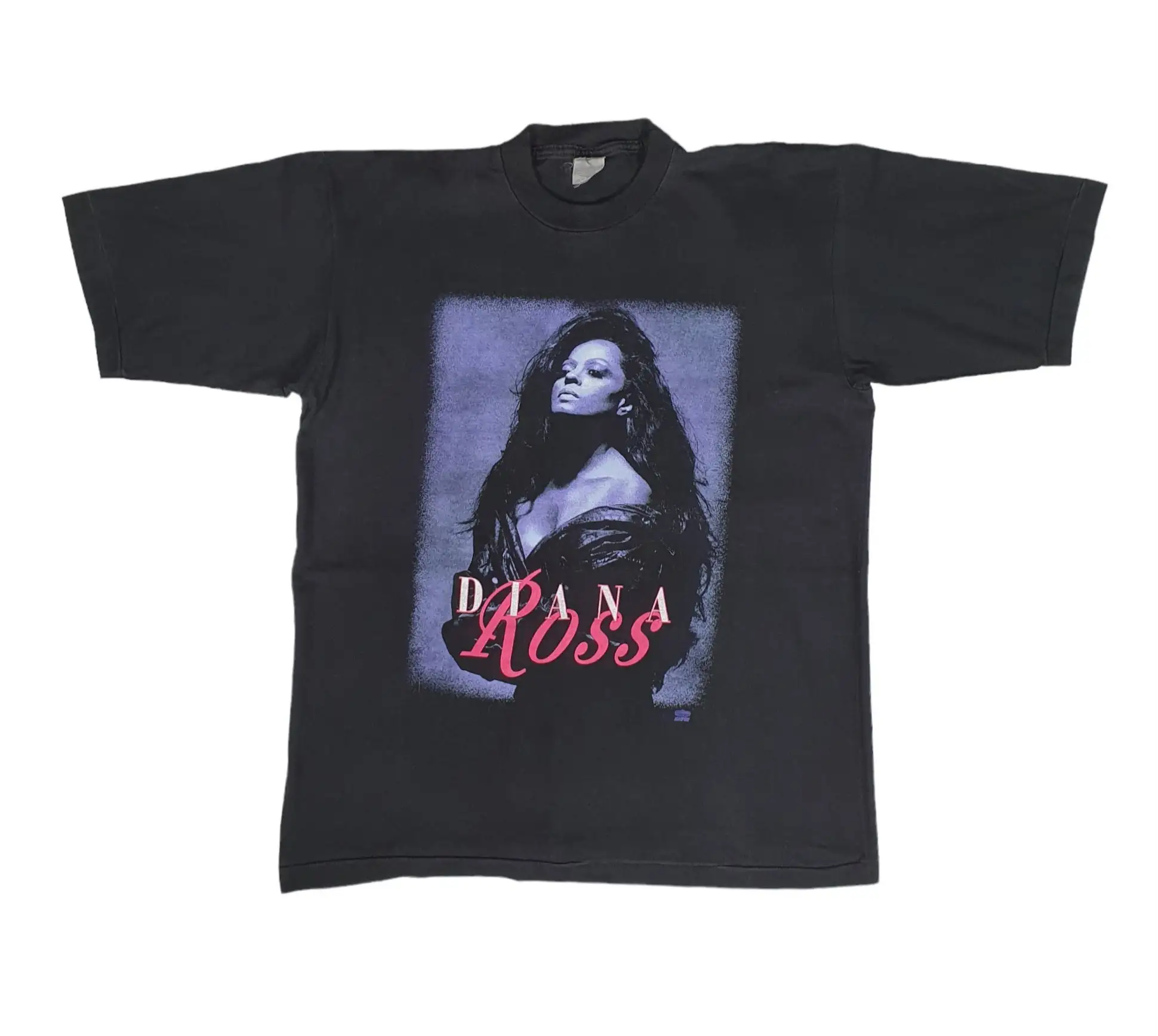 Vintage 90s DIANA ROSS Tour camiseta tamaño X grande raro cantante americana Pop R B Jazz Soul Hip Hop música Funk Rap rapero tee