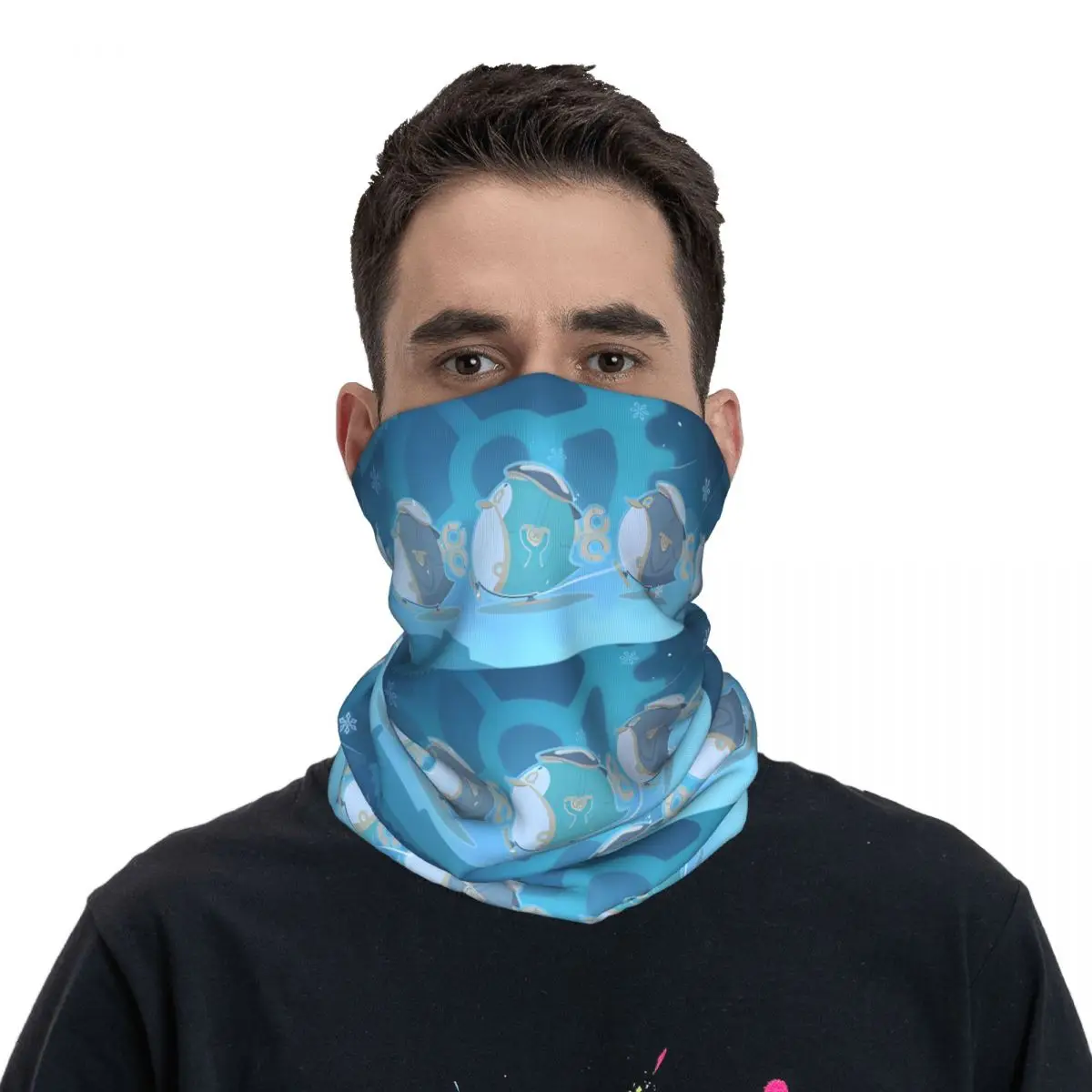 Fremretours-Foulard de la présidence en polyester, écharpe pour le cou et le visage