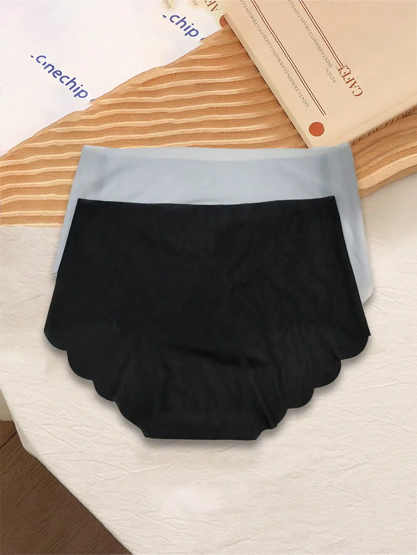 6PCS 얇은 여성 팬티 섹시한 레이스 팬티 소녀용 아이스 실크 편안한 삼각 팬티 여성용 편안한 란제리