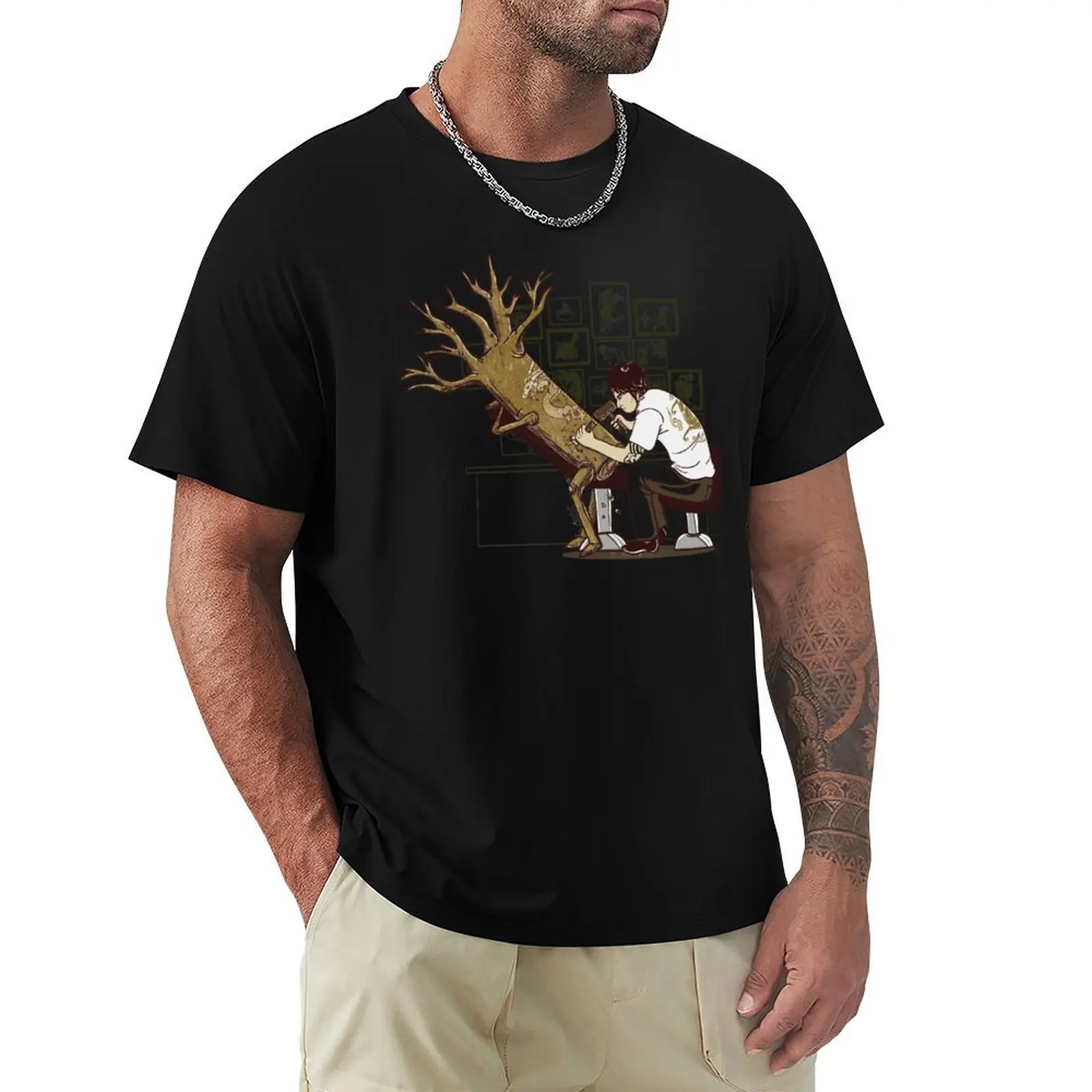 The Wood With The Dragon Craving T-Shirt man t shirt designer T-Shirt