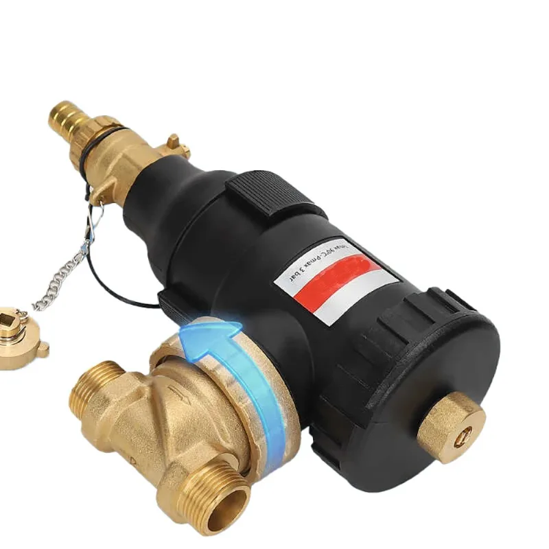 Magnetic Filter for Wall-Mounted Boilers and Underfloor Heating Systems - Filters Scale and Intercepts Impurities