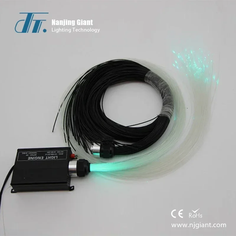 2025Sauna room easy installation PMMA fiber optic light ceiling lights fiber optic light kit