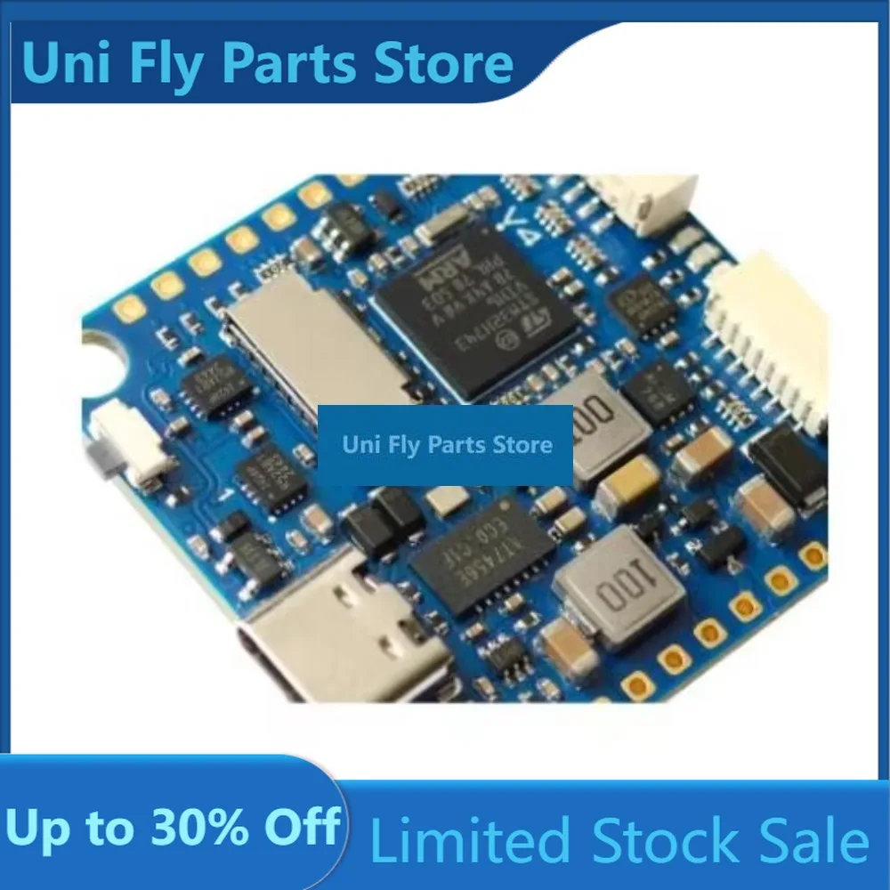 Flight Controller H743 SLIM V4 STM32H743VIH6, Dual ICM42688P, DPS368, OSD, 7x UARTs, 2x I2C, 1xCAN, 13x PWM Outputs, BEC5VUniFly