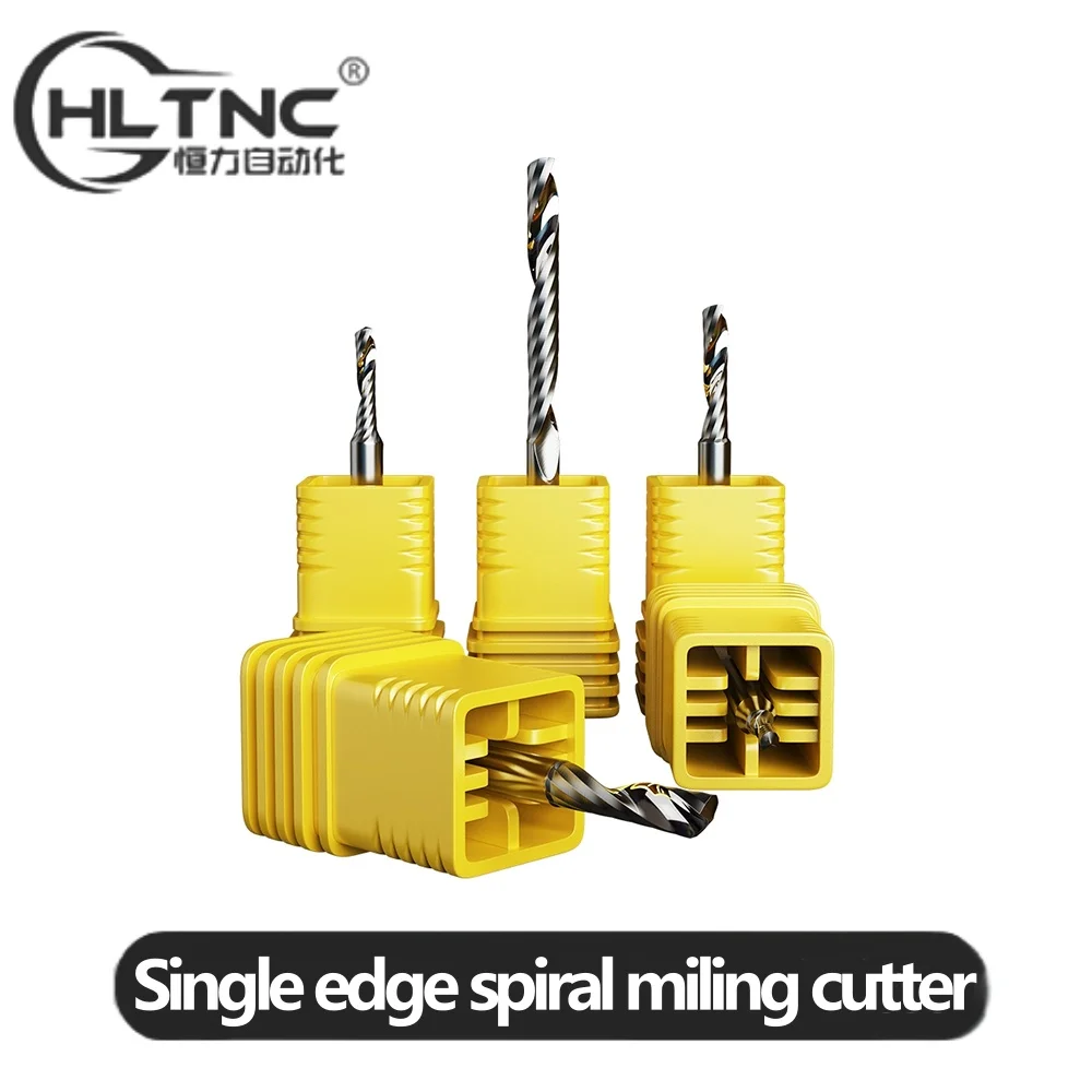 

HLTNC 10 шт./лот одногранный спиральный токарный резак из карбида вольфрама 4 мм 6 мм концевая фреза для инструмента с ЧПУ гравировальные спиральные биты