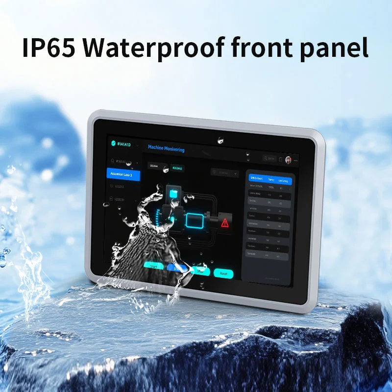 Partaker Industrial Panel PC 15 Inch Capacitive Touchscreen J1900 I3 I5 I7 IP65 Waterproof Fanless Embedded Computer Automation