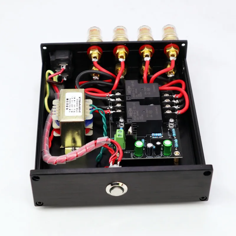 Tiancoolei 1000Wハイパワー30Aステレオデジタルオーディオアンプ外部スピーカープロテクター用高電流スピーカー保護