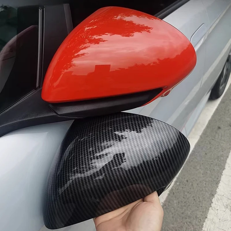 

For BYD Dolphin Carbon Fiber Side Mirror Cover Full Coverage Rearview Mirror Cap Anti Scratch Protective Shell