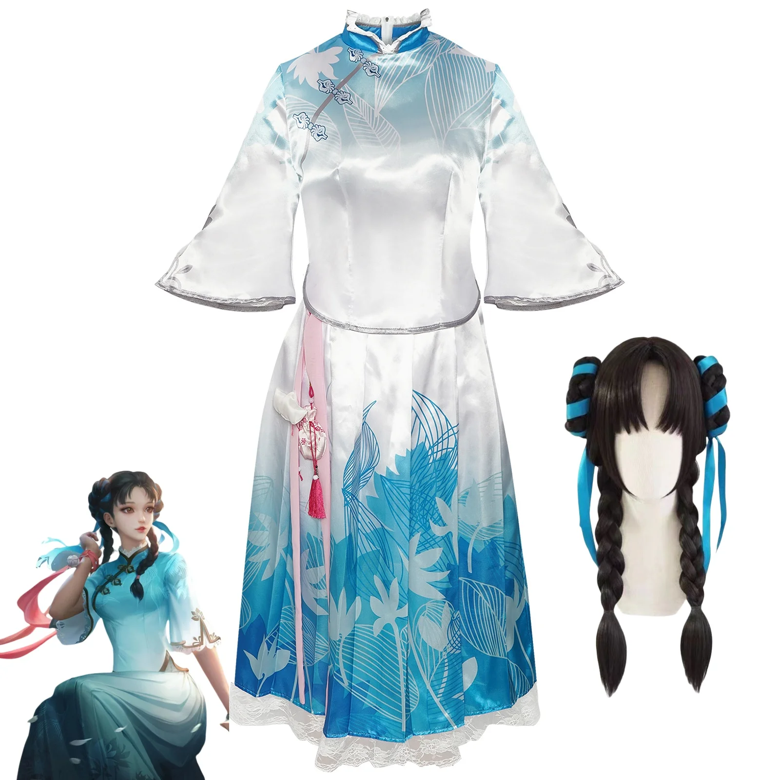 Xi Shi Gioco Cosplay Costume dell'Onore dei Re Jiangnan Hanfu Set di Halloween