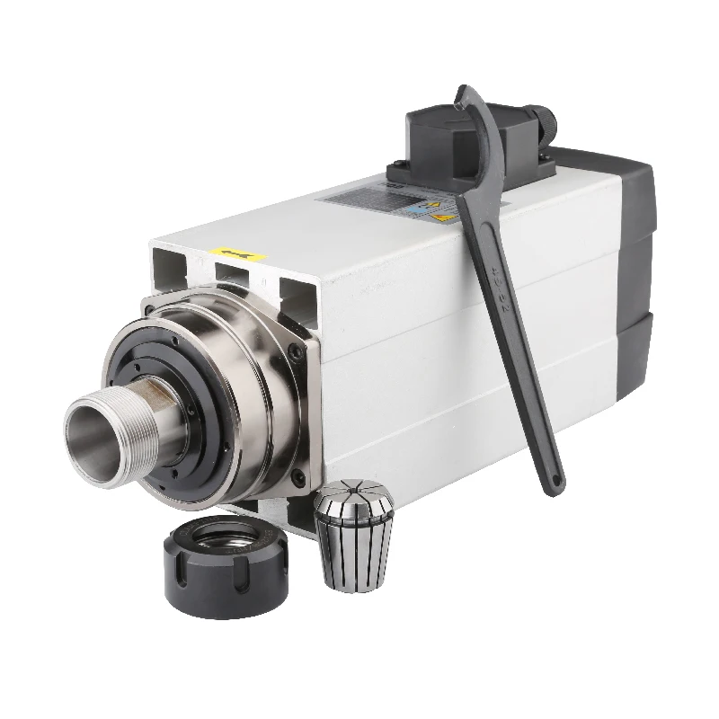Spindle Hqd air Cooling 4.5 Engraving Machine Spindle Motor 2.2KW 380V ER20 Collet for Furniture Production