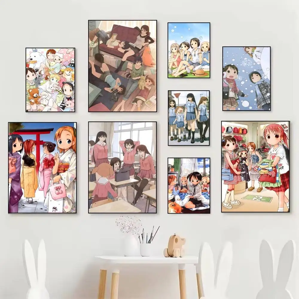 Japanese Manga Anime S-Strawberry Marshmallow Posters Self Adhesive Waterproof Ideal For Living Room Bedroom Bar Decoration