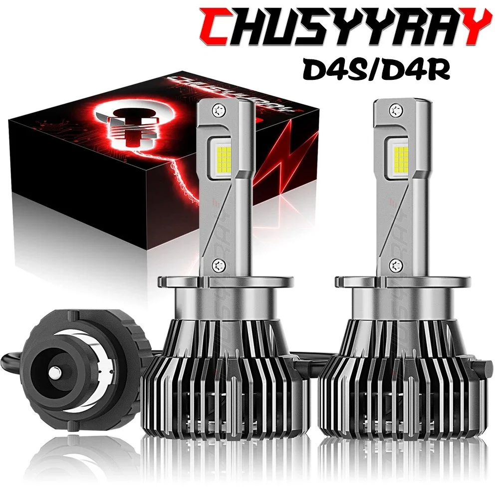 

2X D4S D4R Headlight Kit Bulbs 200W 38000LM 6000K White HID Conversion Lamp