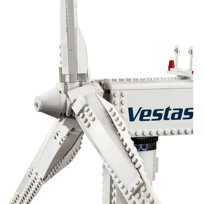 844 Uds. MOC serie creativa Vestas turbina eólica bloques de construcción molino de viento eléctrico generador modelo ladrillos juguetes para niños regalo