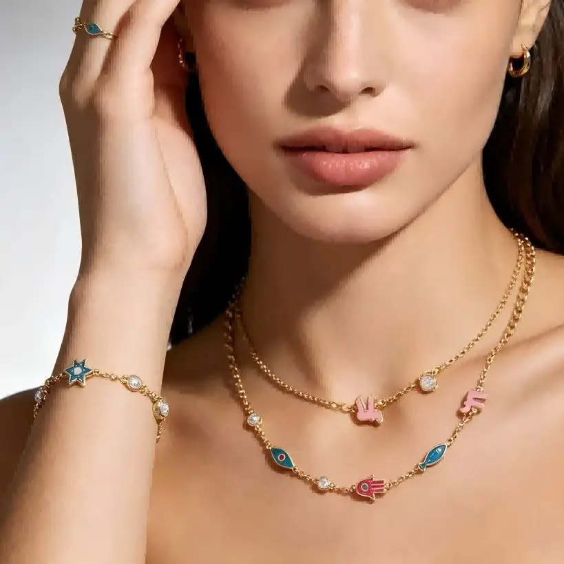 conjunto-de-joias-multi-forma-rosa-azul-esmalte-charme-colares-pulseiras-para-mulheres-zirconia-cubica-cor-ouro-moda-joias-para-festa