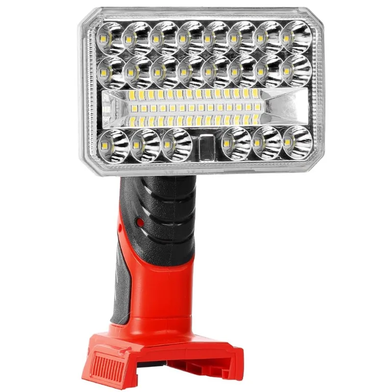 18W LED Work Light Compatible  for Milwaukee M18 18V Lithium-ion Batteries 2000-lumen Aluminium Alloy Torch with USB Port