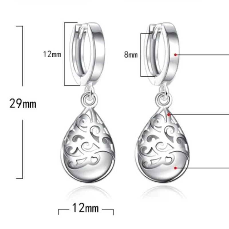 Anting perak 925 Sterling, anting-anting tetesan air Totem batu mata kucing untuk wanita, hadiah perhiasan